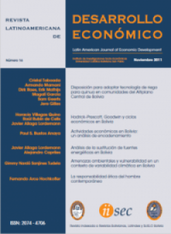 					Ver 2011: Revista Latinoamericana de Desarrollo Económico No. 16
				