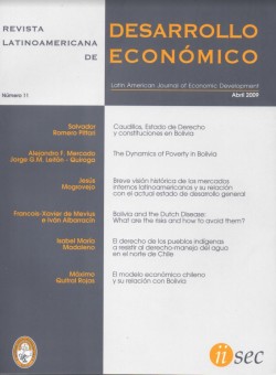 					Ver 2009: Revista Latinoamericana de Desarrollo Económico No. 11
				