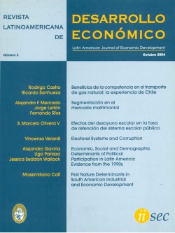 					Ver 2004: Revista Latinoamericana de Desarrollo Económico No. 3
				
