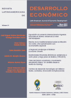 					Ver 2019: Revista Latinoamericana de Desarrollo Económico No. 31
				