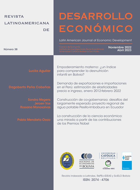Revista Latinoamericana de Desarrollo Económico No. 38