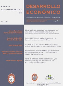 					Ver 2016: Revista Latinoamericana de Desarrollo Económico No. 25
				