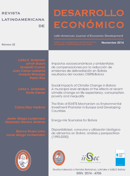 					Ver 2014: Revista Latinoamericana de Desarrollo Económico No. 22
				
